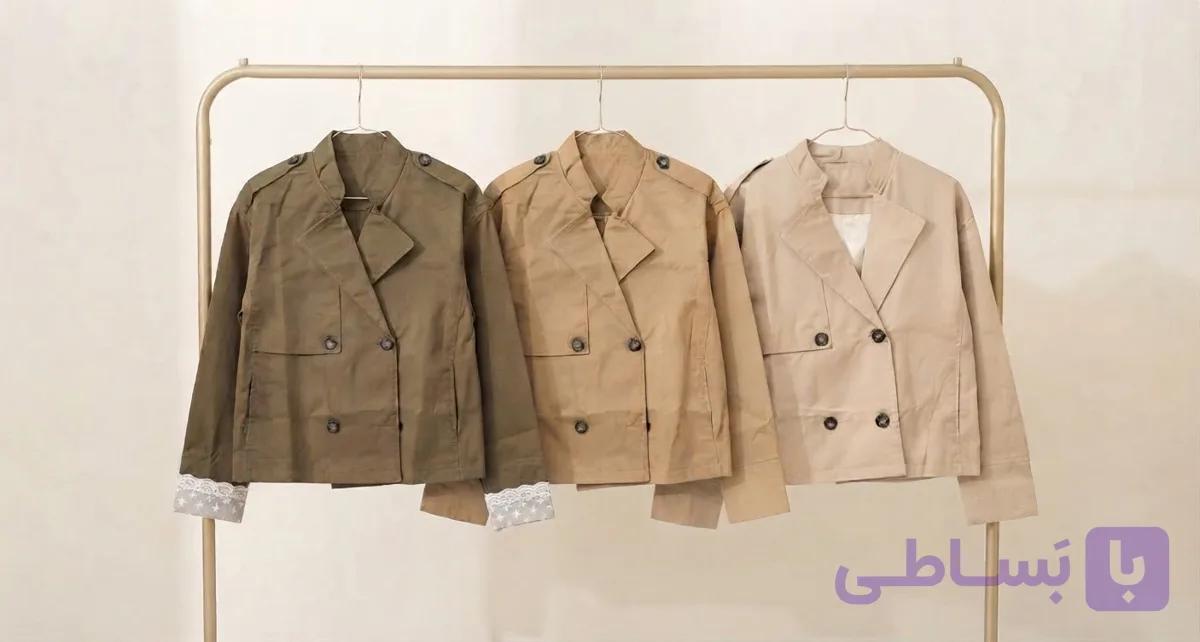 ترنچ کت آستردار (وارداتی)