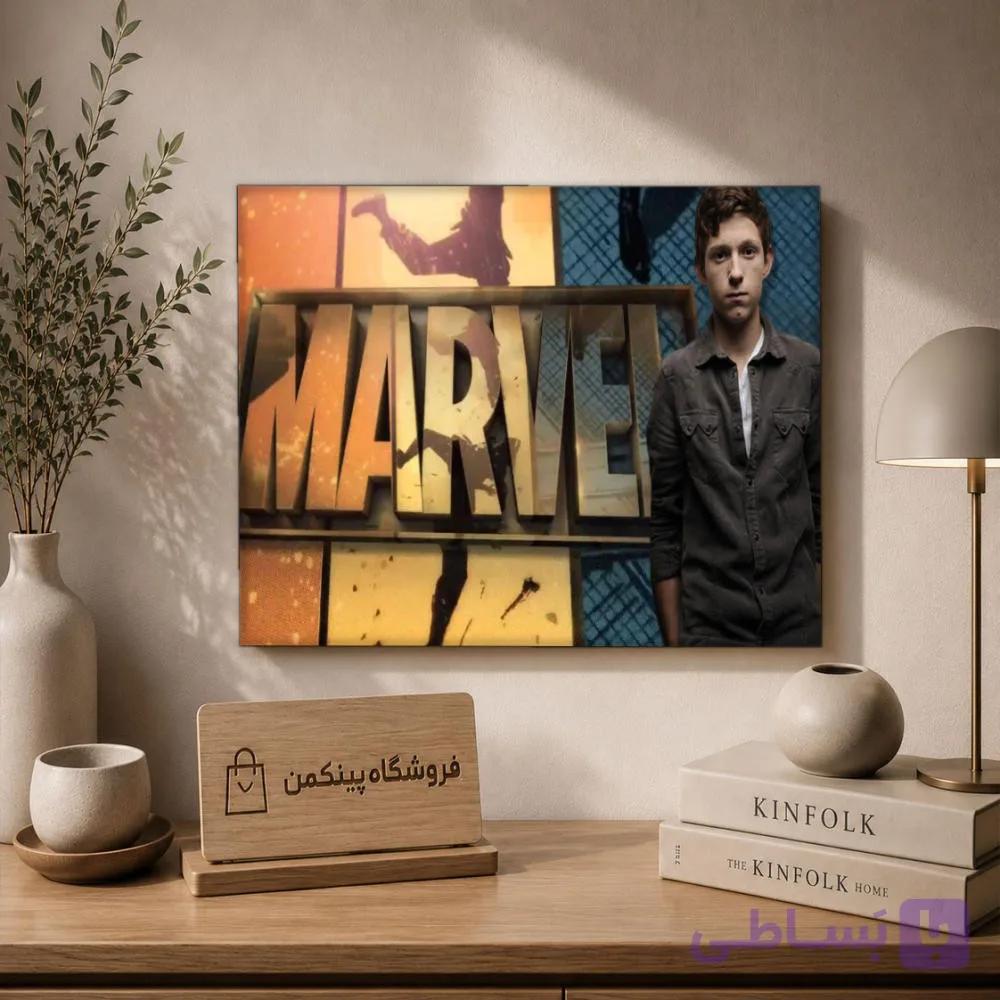 تابلو شاسی پینکمن طرح تام هالند پیتر پارکر - Tom Holland Peter Parker کد Jm 27