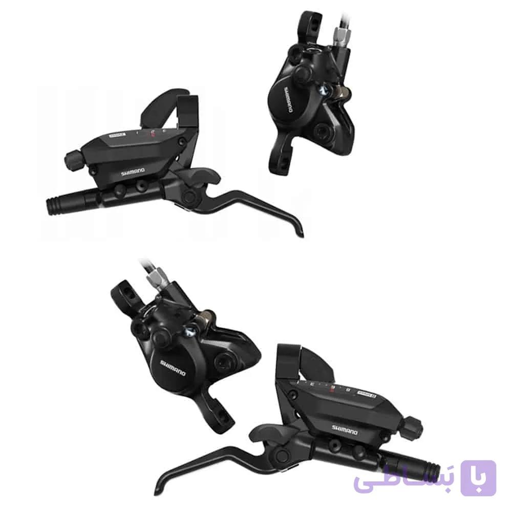 ست دسته دنده و ترمزبندی هیدرولیک 8×3 سرعت شیمانو SHIMANO ST-EF515/MT200 — تصویر 1