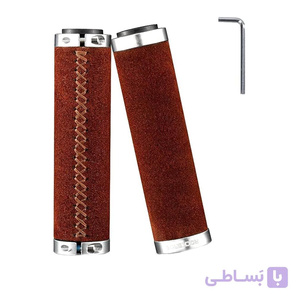 گریپ ضد لغزش چرمی دوچرخه آلن خور راکبراس ROCKBROS 4001 — تصویر 1