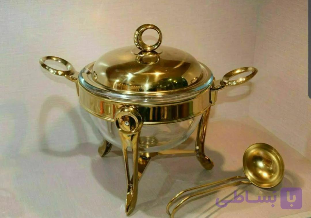 سوفله سوپ خوری طلایی رزلند