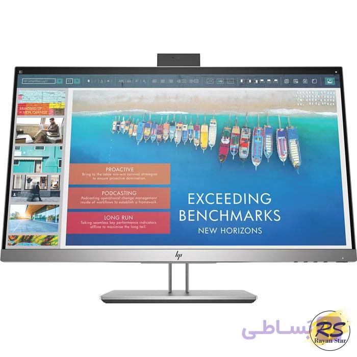 مانیتور اچ پی 24 اینچ فریم لس HP E243d با وبکم و داکینگ USB-C — تصویر 1