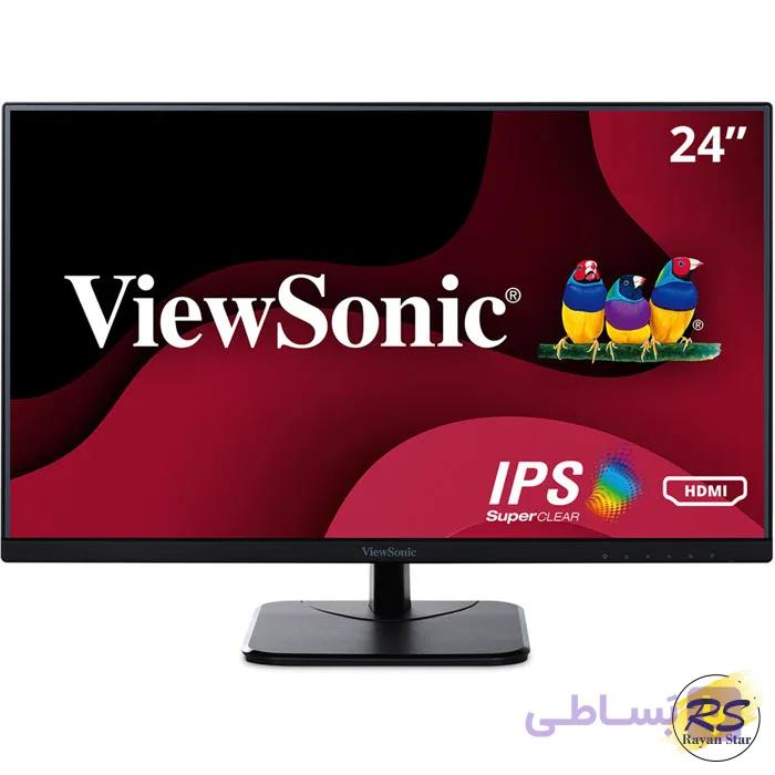 مانیتور ویوسونویک 24 اینچ فریم لس ViewSonic VA2456-MHD — تصویر 1