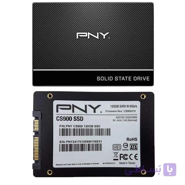 حافظه اس اس دی کارکرده SSD PNY CS900 120GB