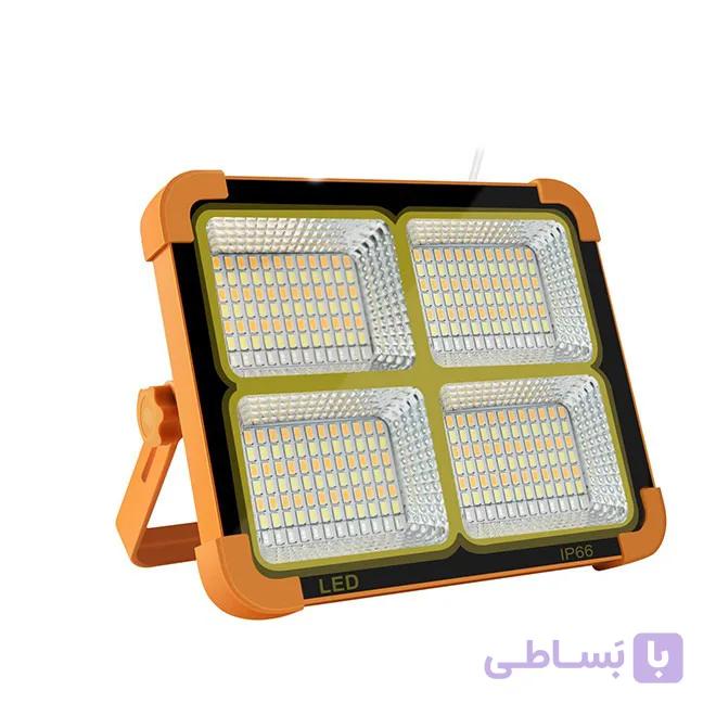 چراغ خورشیدی سولار Solar LED Light اورجینال | 4 باتری 288 لامپ ضدآب — تصویر 1