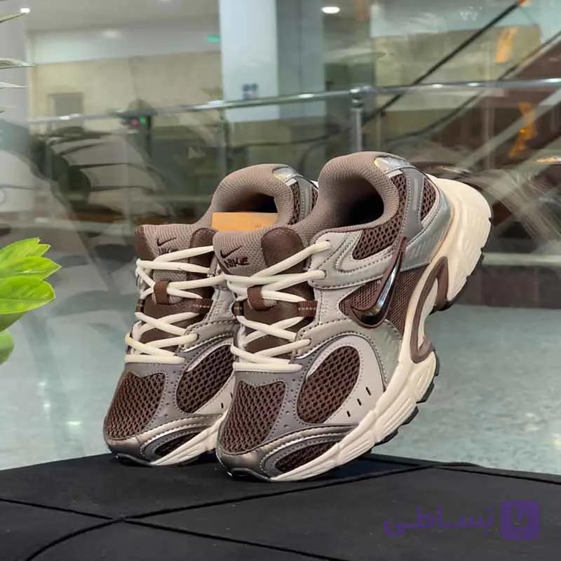 نایک وی فایو آر ان آر قهوه ایی کد R417 مدل NIKE V5 RNR