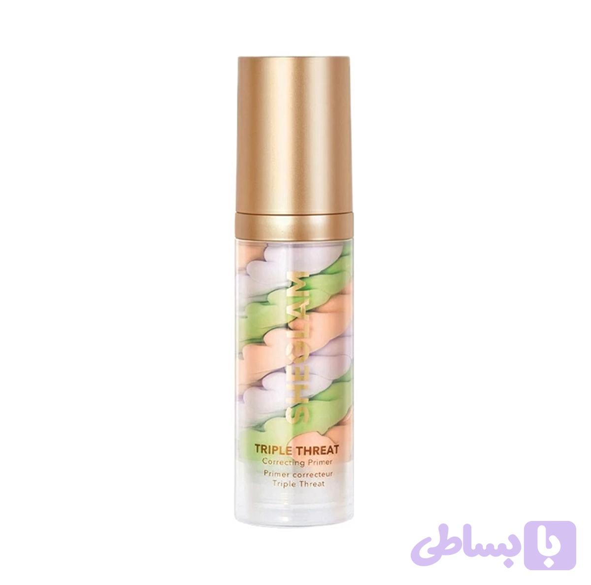 پرایمر ۳ کاره تریپل ترت شیگلم-SHEGLAM Triple Threat Correcting Primer — تصویر 1