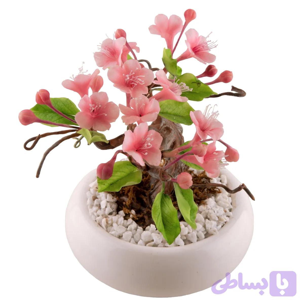 بنسای دست ساز شکوفه گیلاس