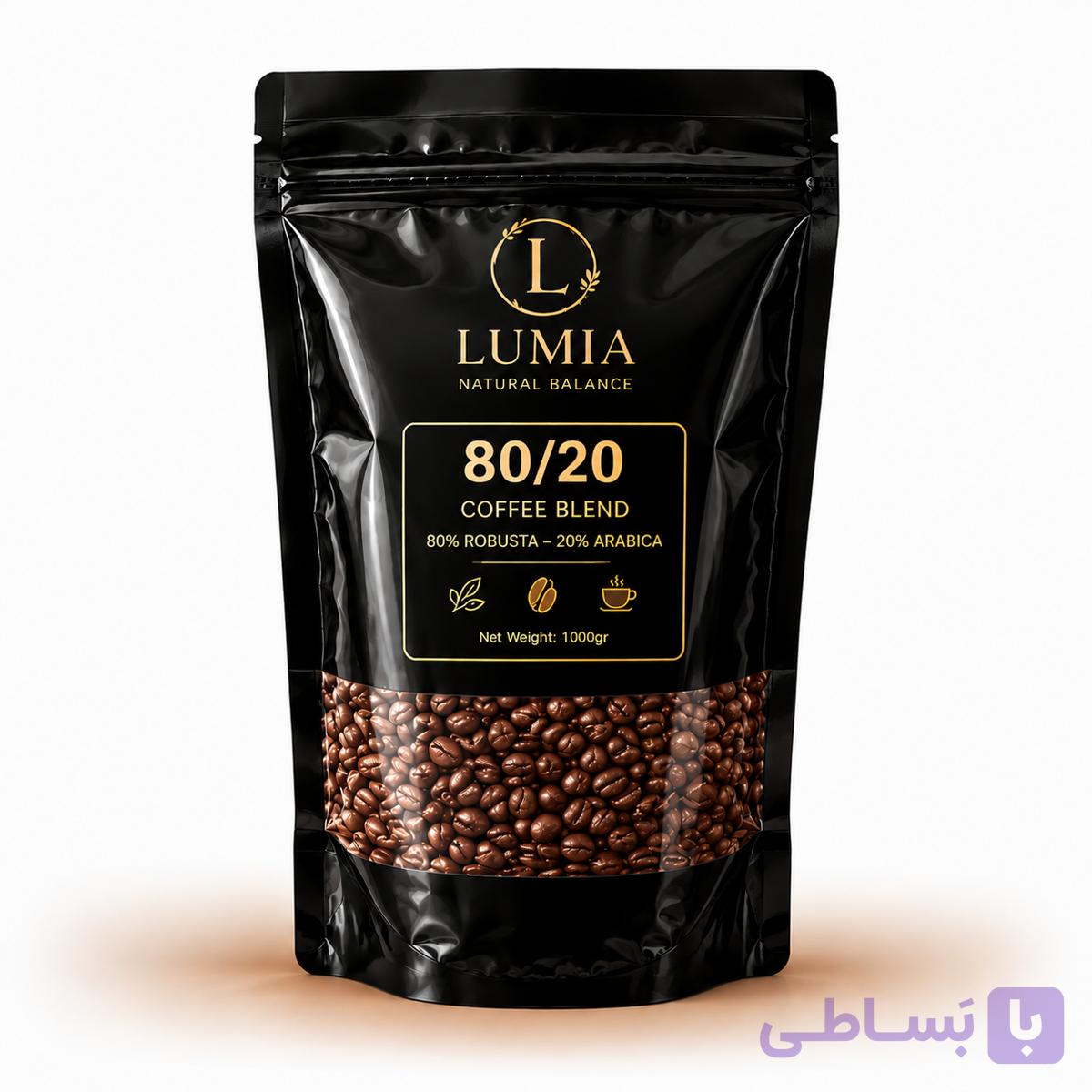 قهوه80روبوستا 20 عربیکا