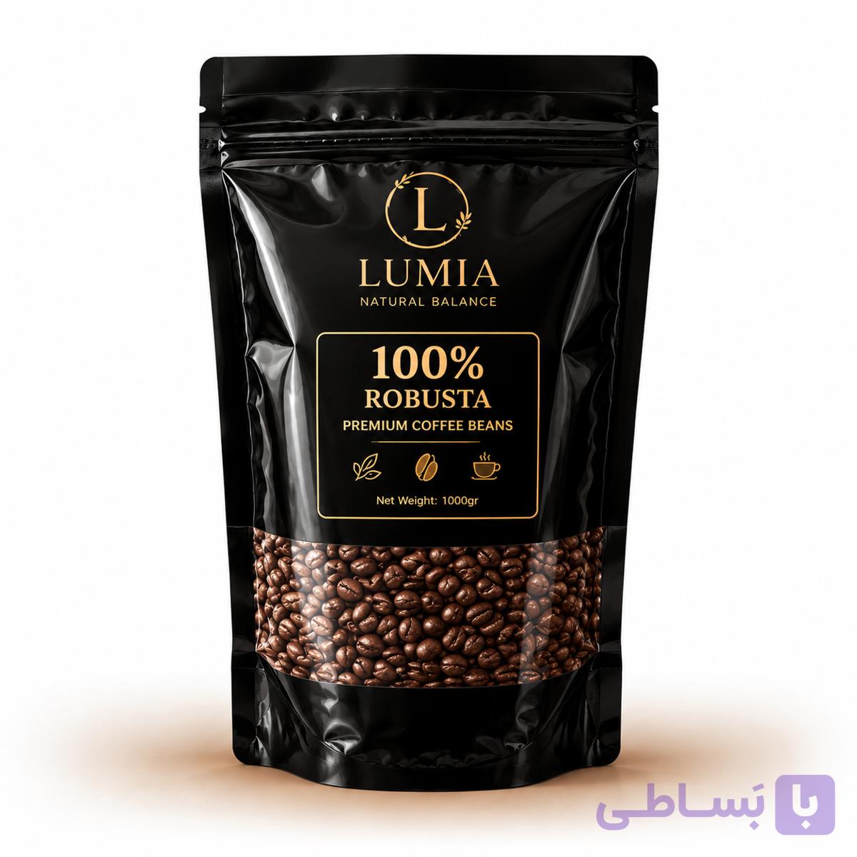 قهوه 100روبوستا لومیا