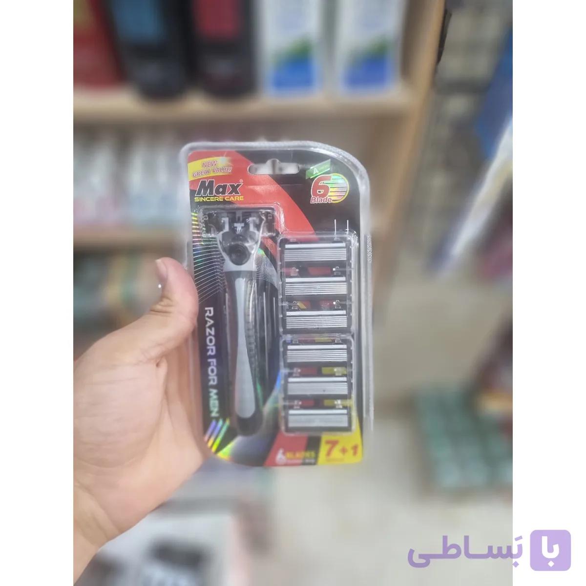 تیغ اصلاح صورت 6 لبه قابل تعویض