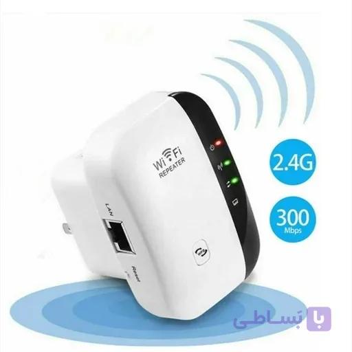 تقویت کننده و تکرار کننده بی‌سیم وای فای مدل Wireless-N — تصویر 1