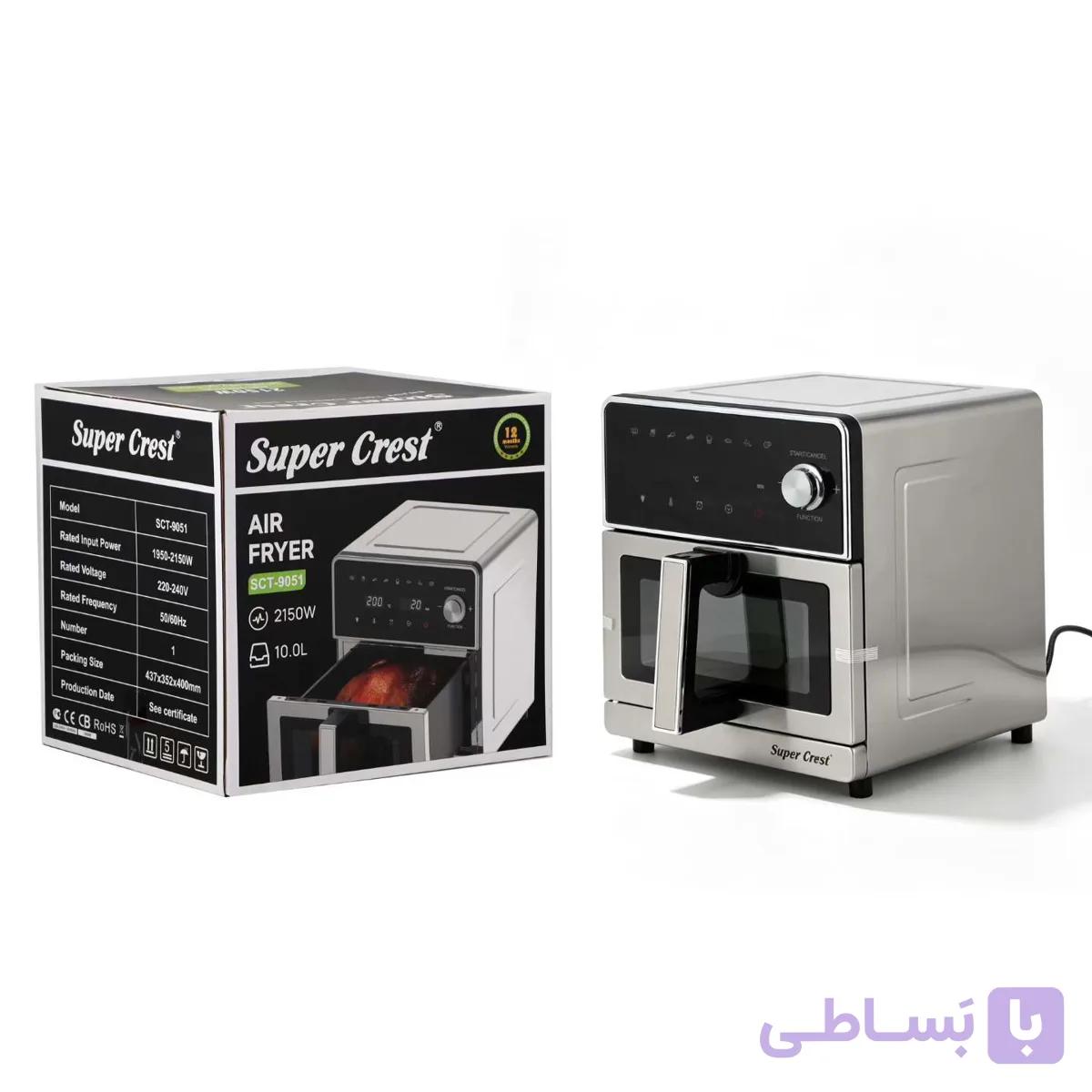 سرخ کن بدونه روغن سوپرکرست مدل-sct9051 — تصویر 1