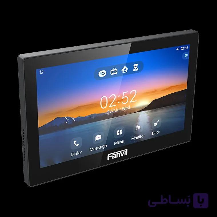 پنل داخلی هوشمند تحت شبکه با صفحه نمایش لمسی 7 اینچی و اتصال وای-فای  Fanvil i505W — تصویر 1