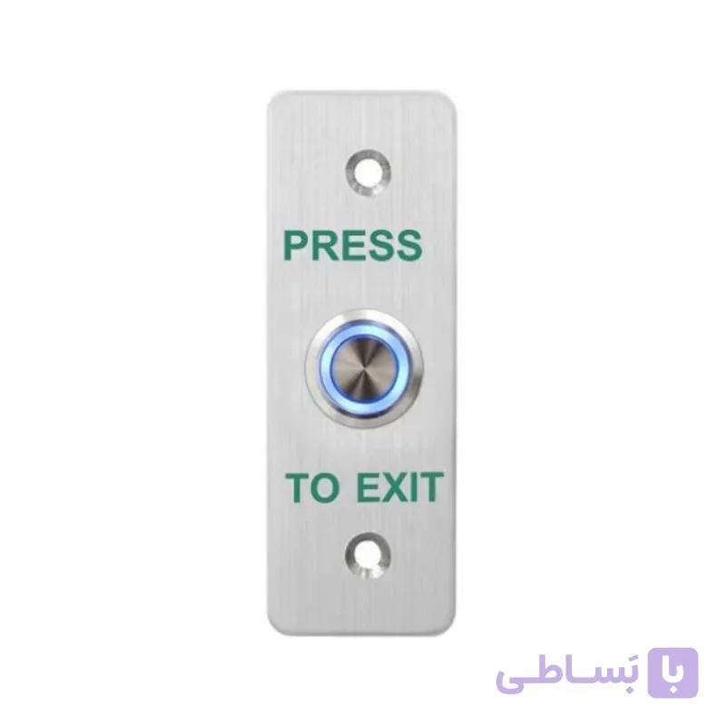 کلید خروج استیل چراغدار 830