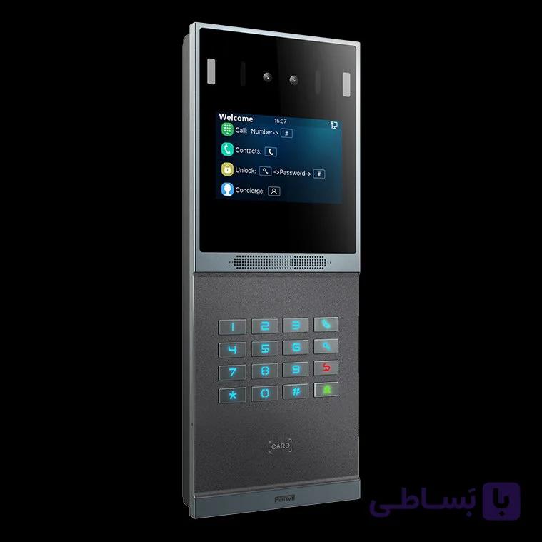 آیفون تحت شبکه حرفه ای با صفحه نمایش بزرگ، دوربین Full HD و امکانات امنیتی پیشرفته Fanvil i66 SIP Video Door Phone — تصویر 1