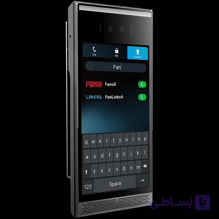 آیفون تصویری تحت شبکه پیشرفته با صفحه نمایش لمسی و کنترل دسترسی حرفه ای Fanvil i68 SIP Video Door Phone — تصویر 1