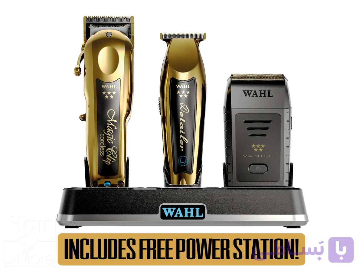 استند شارژ 3عددی ماشین اصلاح وال Wahl Professional Power Station Multi-Charge — تصویر 1