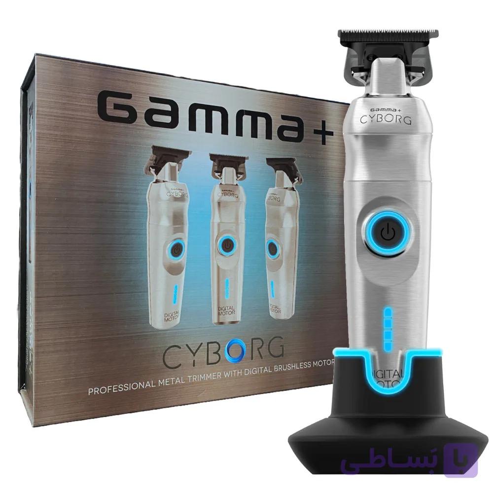 ماشین اصلاح خطزن گاما پلاس سایبورگ Gamma Plus Cyborg Metal Trimmer — تصویر 1