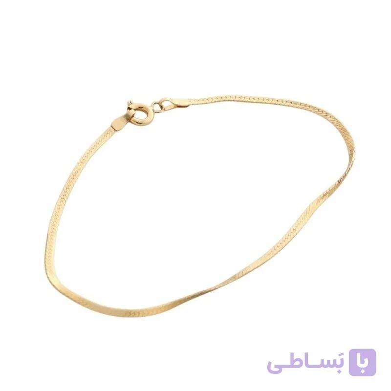 دستبند هرینگبن طلا ظریف سبک زنانه دخترانه