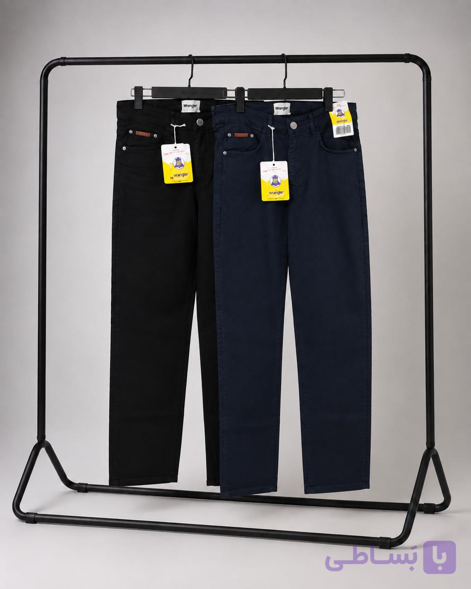 شلوار کتان جین(دنیم) مردانه رگولار فیت برند رانگلر (WRANGLER)
