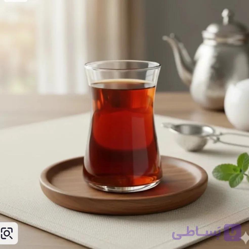 استکان کمرباریک پاشاباغچه مدل هیبیلی