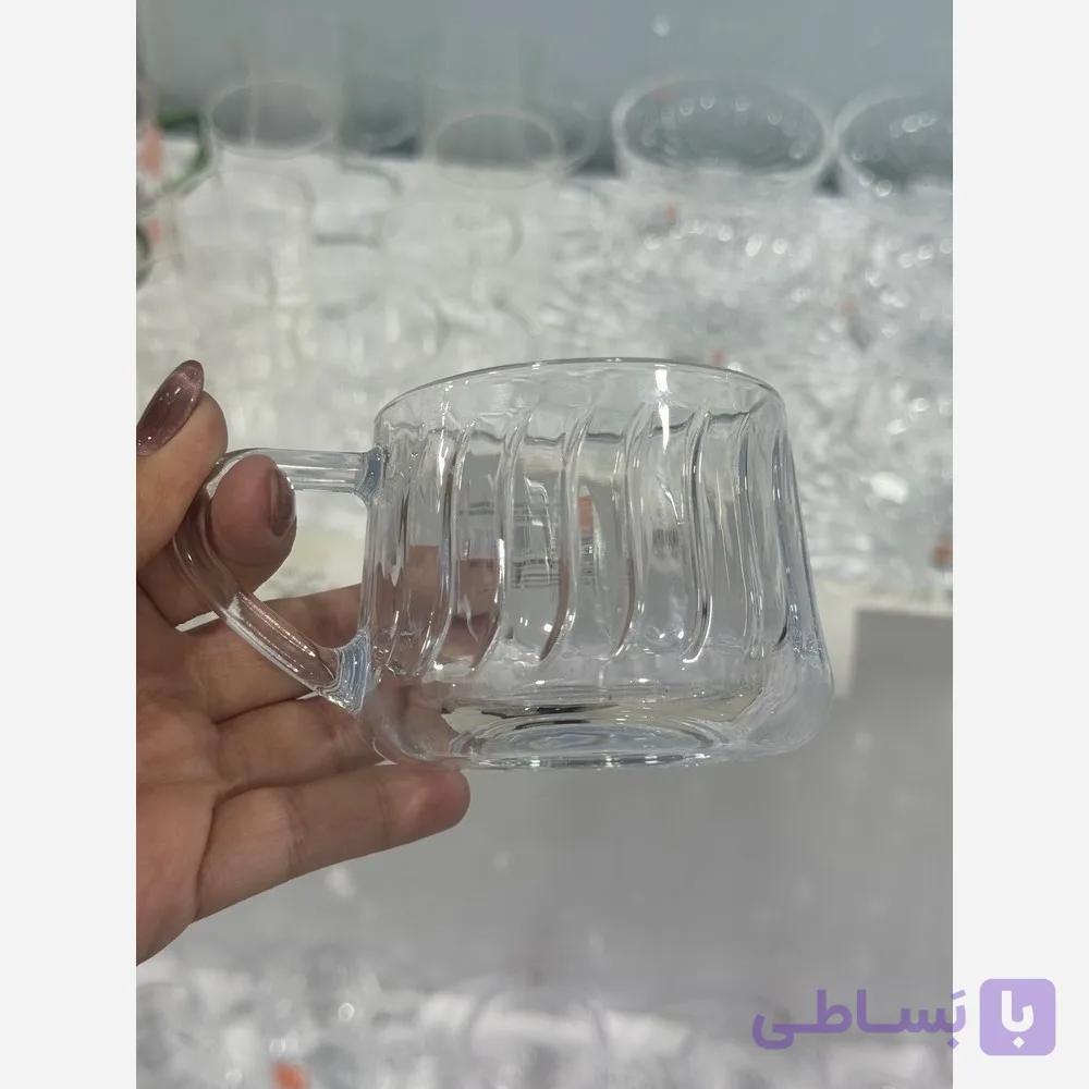 فنجان دسته دار کوئینگ مناسب چای خوری برند Deli محصول چین