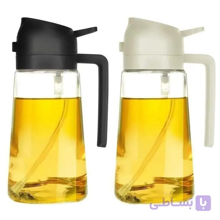 شارژ مجدد اسپری روغن و مایعات دو کاره 2 در 1 مناسب برا پاشیدن روغن و مایعات