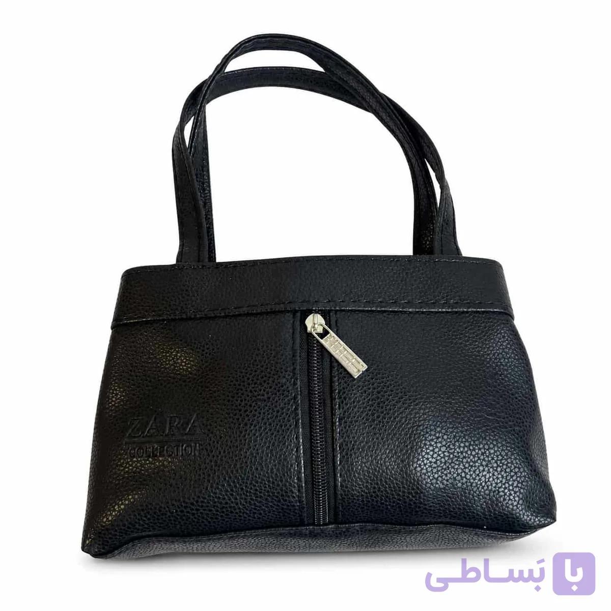 کیف دستی دو خانه جلو زیپ سایز کوچک — تصویر 1