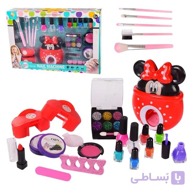 استمپر ناخن میکی موس با لوازم آرایش HZ001 — تصویر 1
