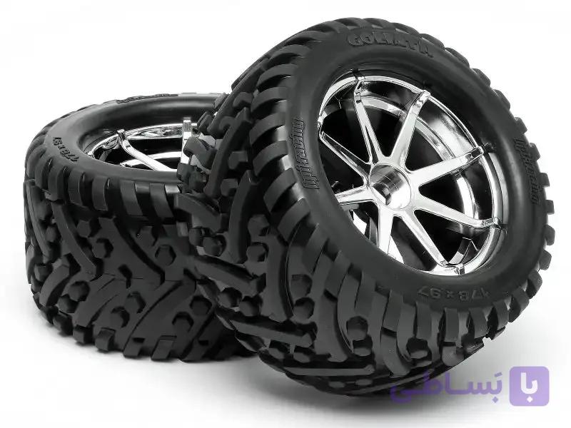رینگ لاستیک ماشین کنترلی تراک اسکیل1/8 آنرود HPI RACING — تصویر 1