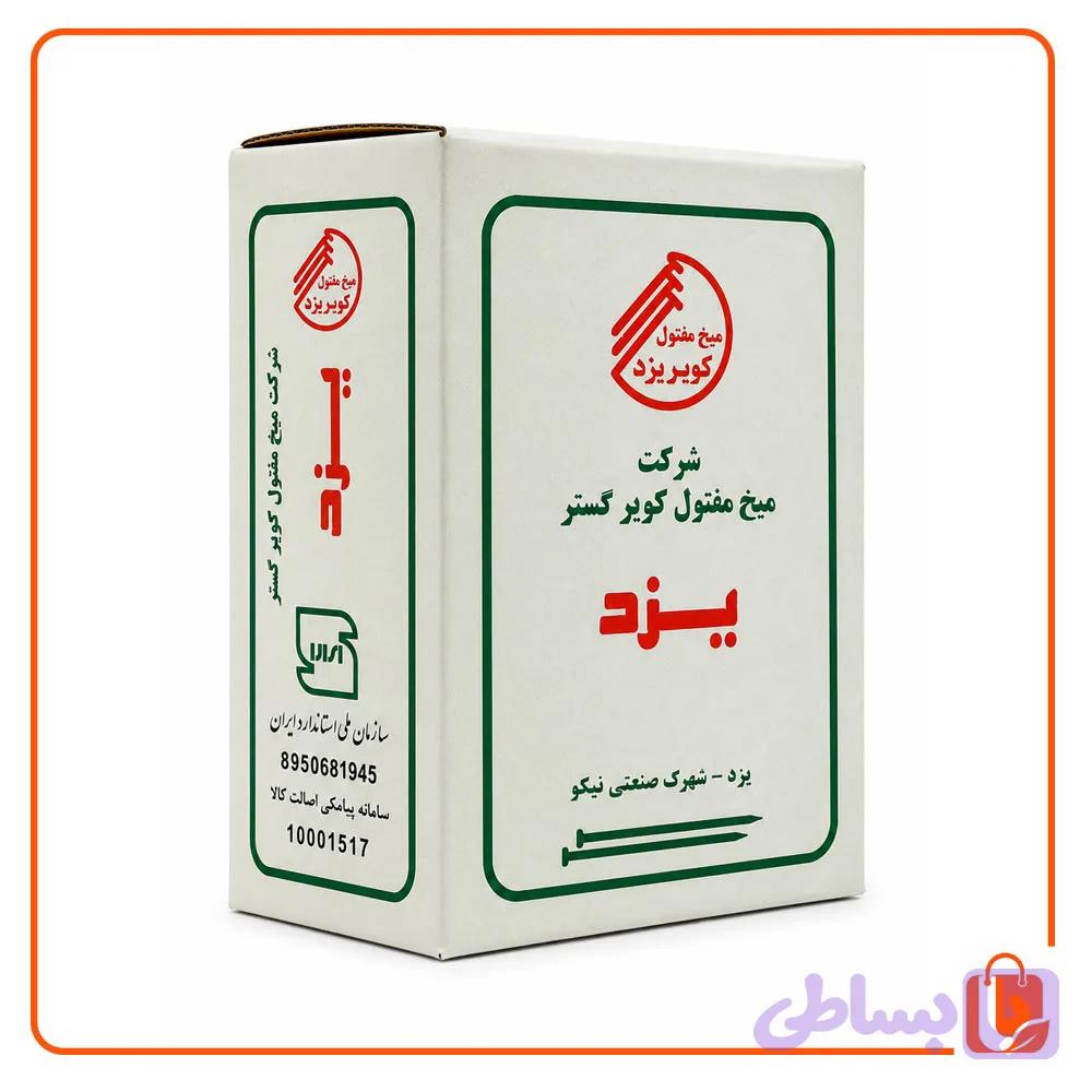 میخ کویر گستر یزد کارتن 3.125 کیلویی 6*6 (طول 15 سانتیمتر و قطر 5.10 میلیمتر) — تصویر 1
