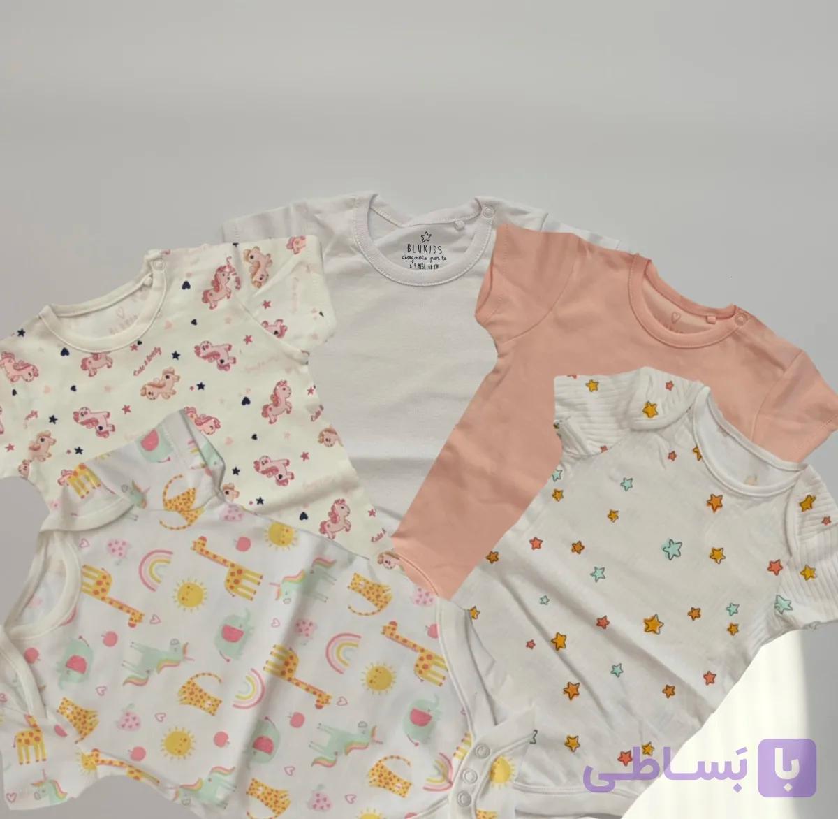 بادی نوزادی دخترانه تا ۹ ماه 1009
