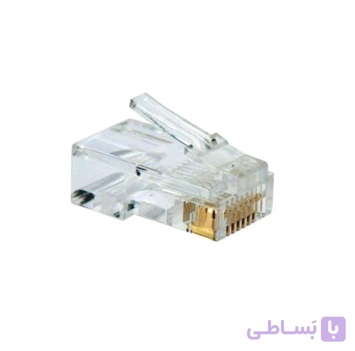 سوکت شبکه cat6 برند مکسرون