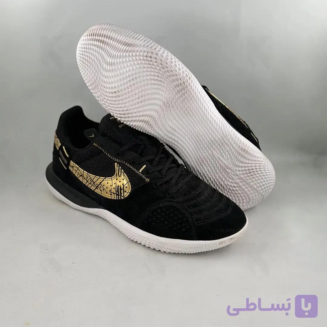 کفش فوتبال استریت مشکی طلایی — تصویر 1