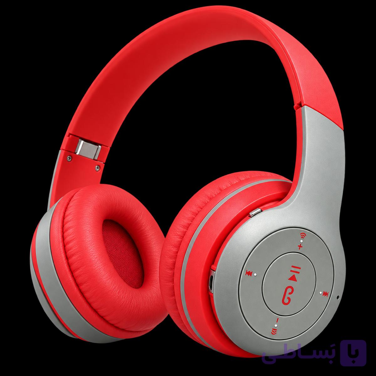 هدفون بی‌سیم P47 مدل 5.0+EDR رنگ قرمز