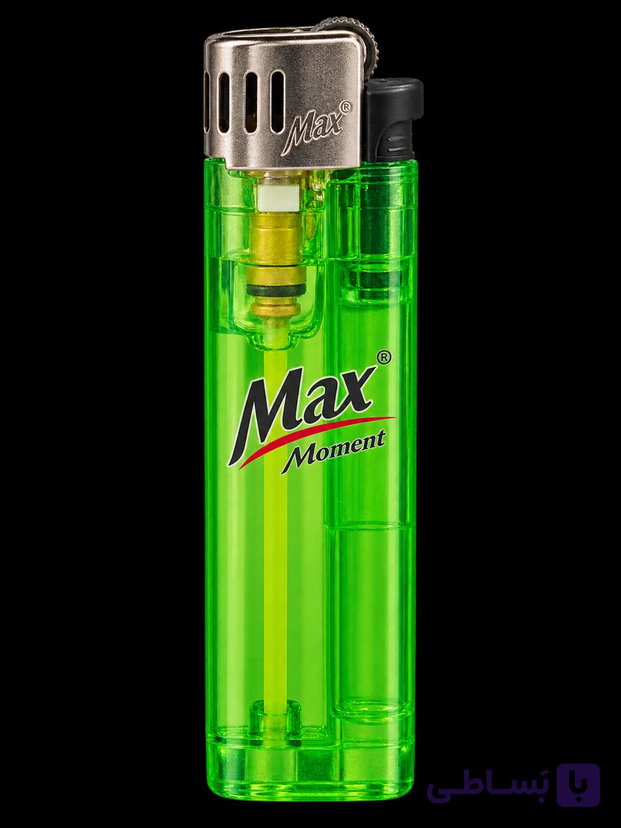 فندک گازی جیبی MAX مدل Moment Lighter بدنه شفاف