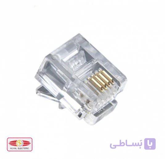 سوکت خط تلفن 4 پین