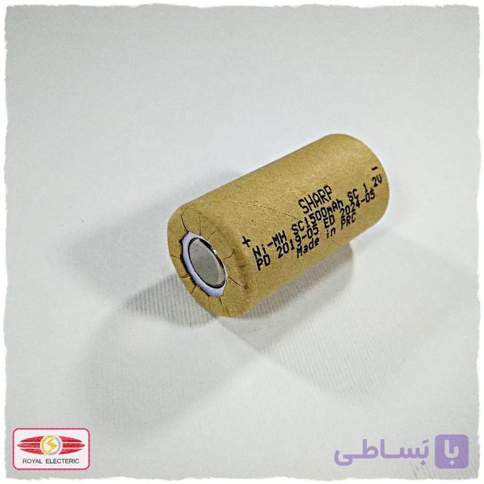 باتری لیتیوم 1.2 ولت SHARP SC1500mAh — تصویر 1