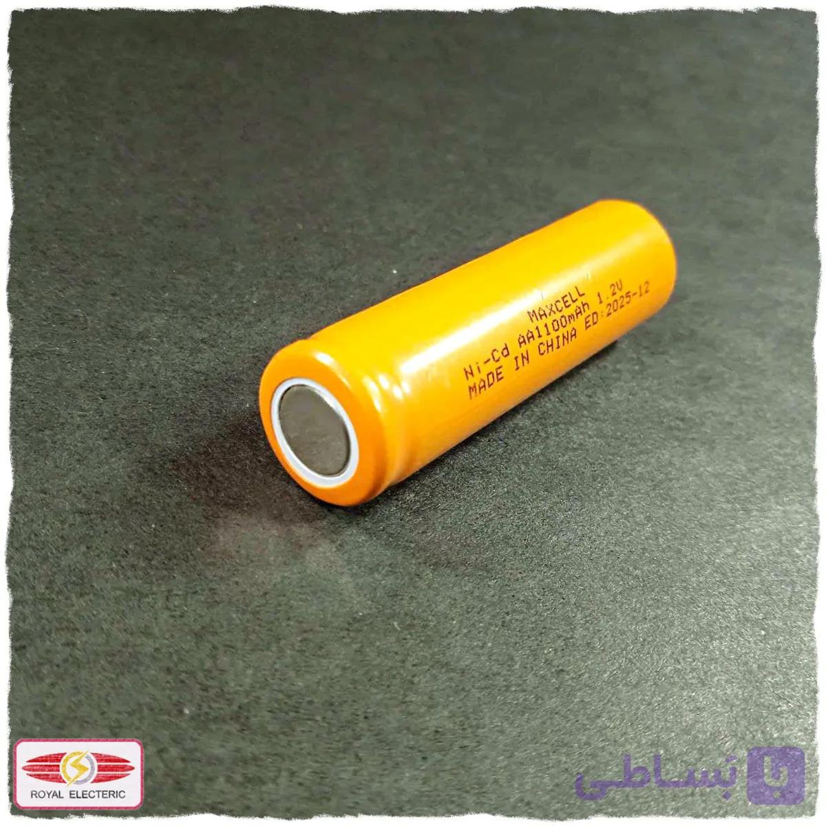 باتری لیتیوم MAXCELL AA1100mAh 1.2v — تصویر 1