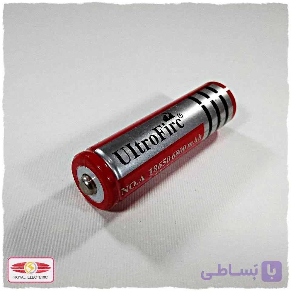 باتری لیتیوم 3.7/4.2 ولت Ultra Fire LX18650 — تصویر 1