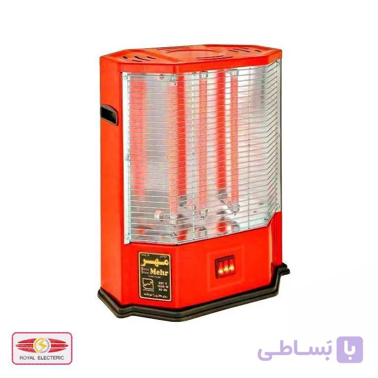 بخاری برقی 3 شعله ساده مهر – مدل آتری — تصویر 1