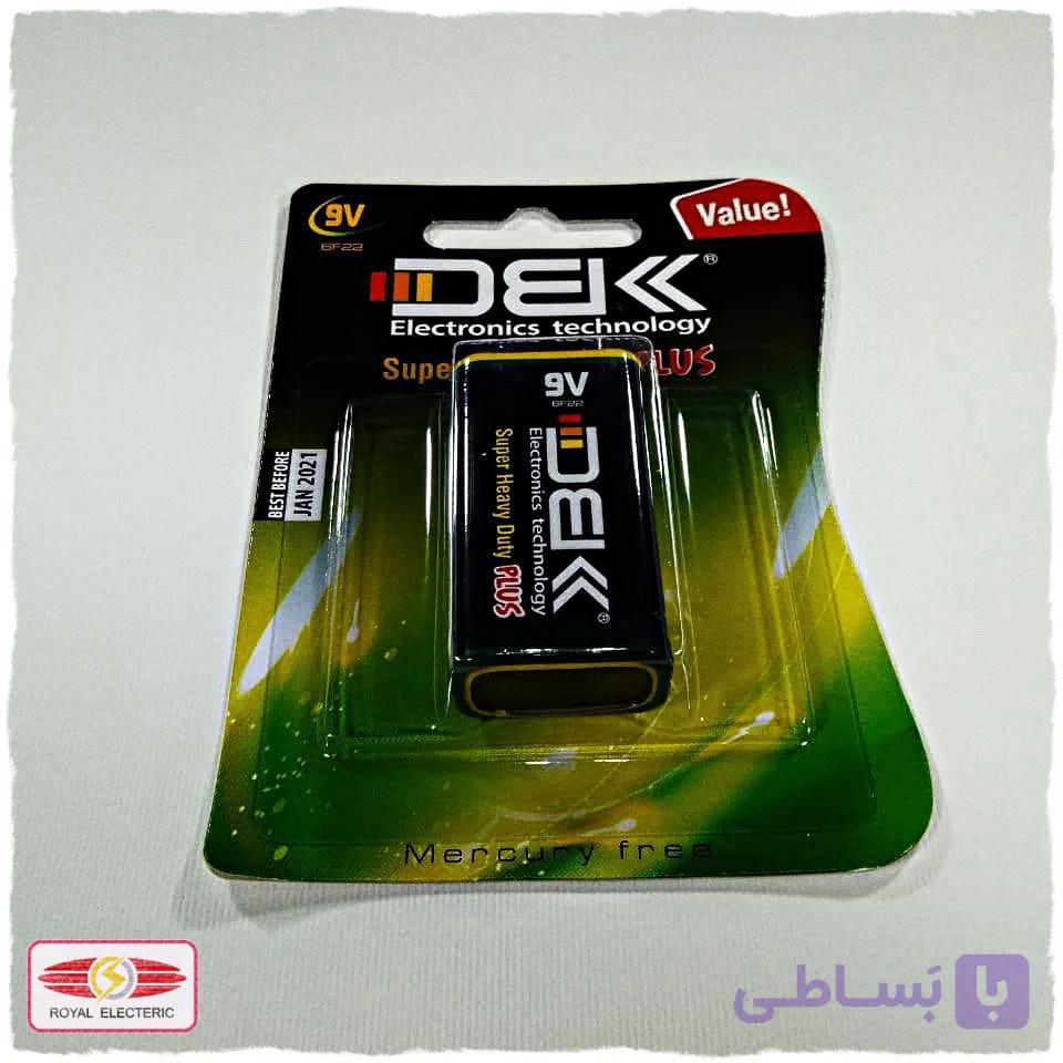 باتری کتابی 9 ولت DBK — تصویر 1