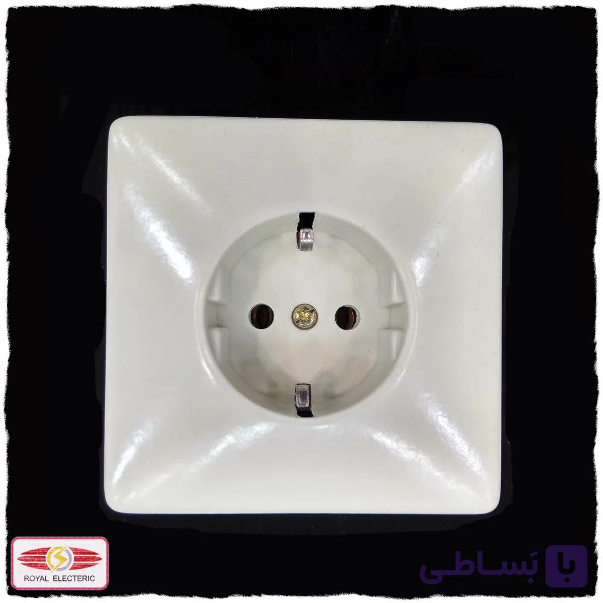 پریز برق توکار اخگر