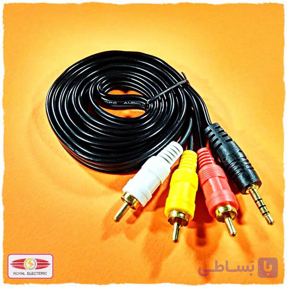 کابل تبدیل 3 RCA به جک ONIX — تصویر 1