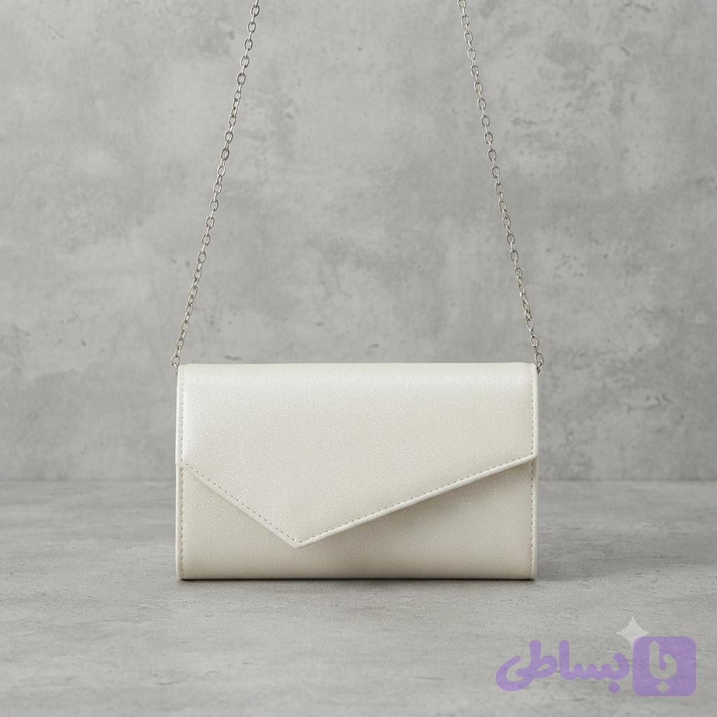 کیف مجلسی دستی مدل دهنه کج — تصویر 1