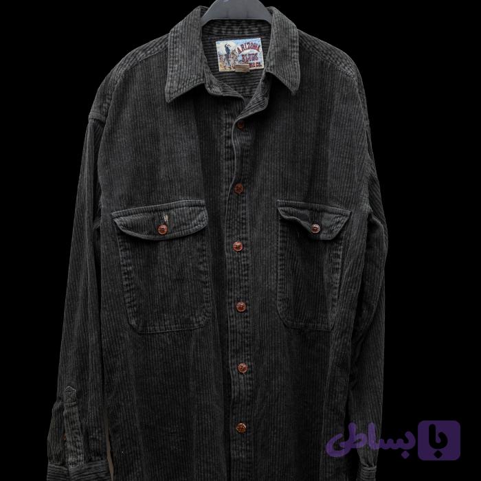 پیراهن حوله‌ای مشکی وارداتی — تصویر 1