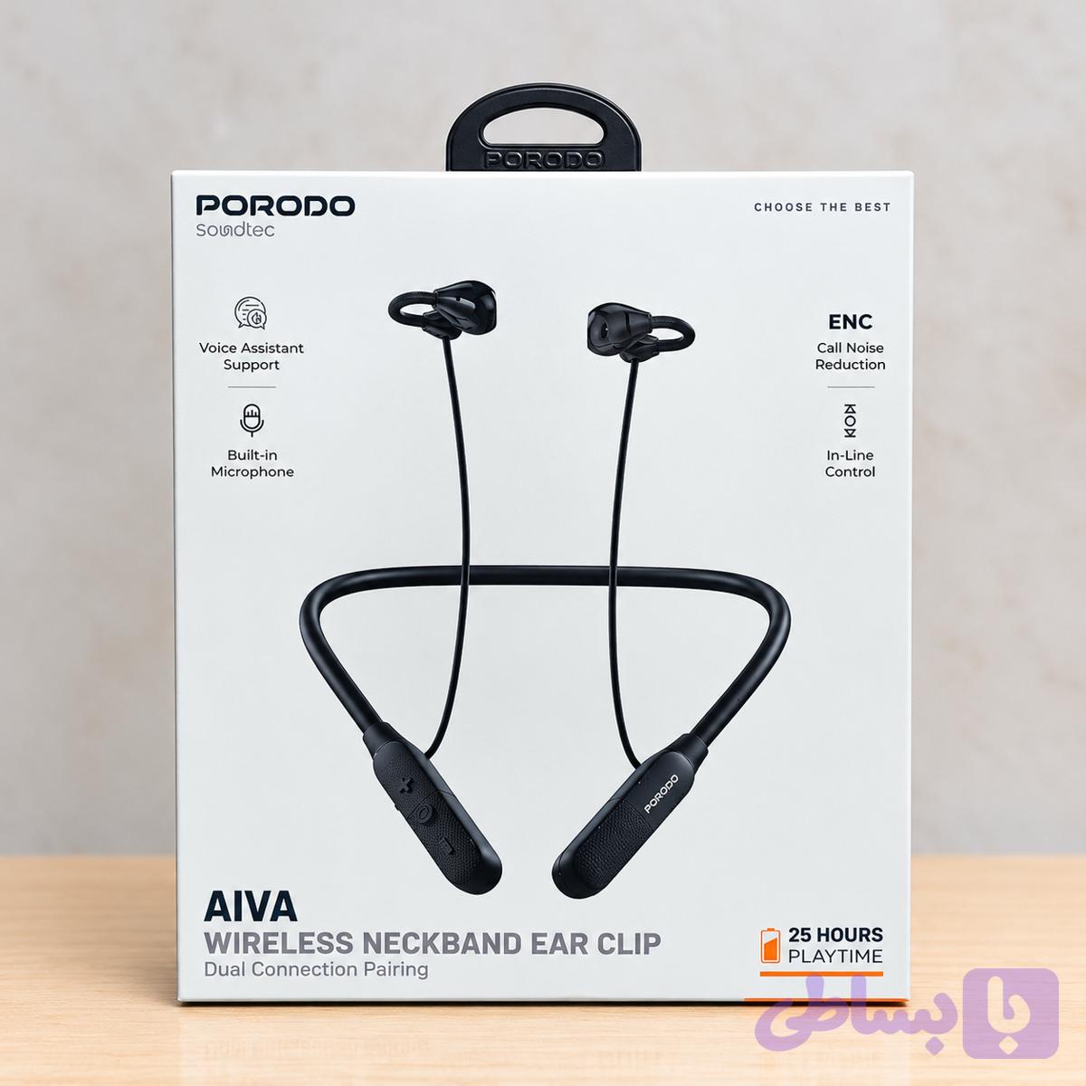 هندزفری گردنی Porodo مدل Aiva