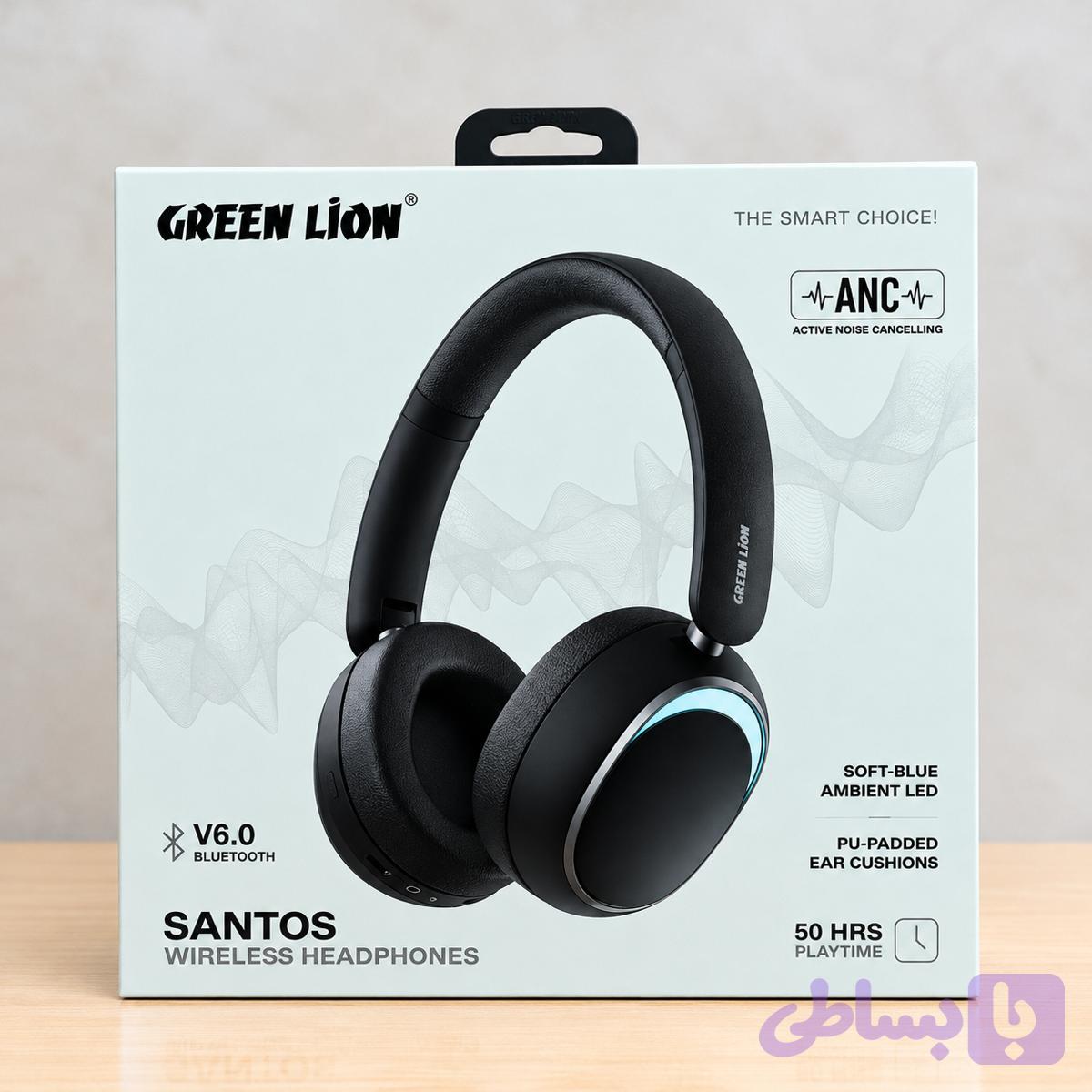 هدفون بی سیم گرین لاین مدل SANTOS