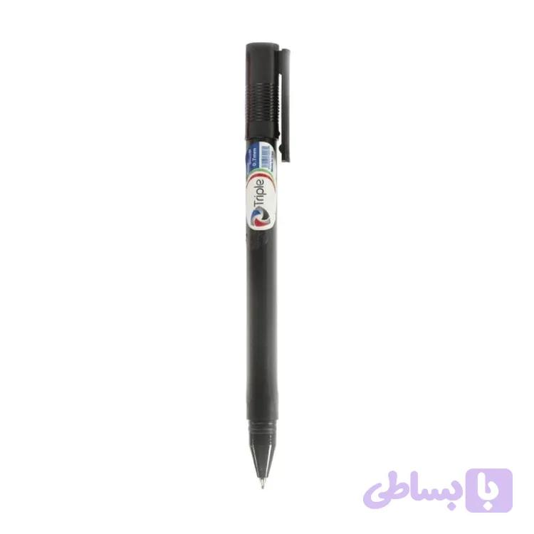 خودکار مشکی تریپل 0.7
